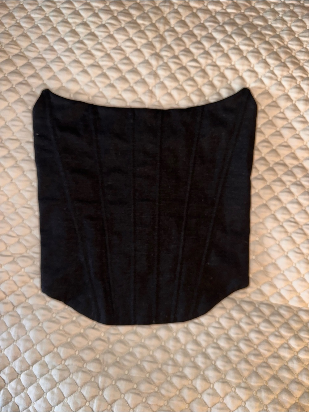 JLUXLABEL Black Structured Waist Corset